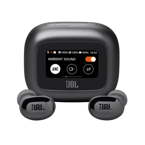 JBL Live Buds 3 - Black - True wireless Noise Cancelling bud-type earbuds - Hero